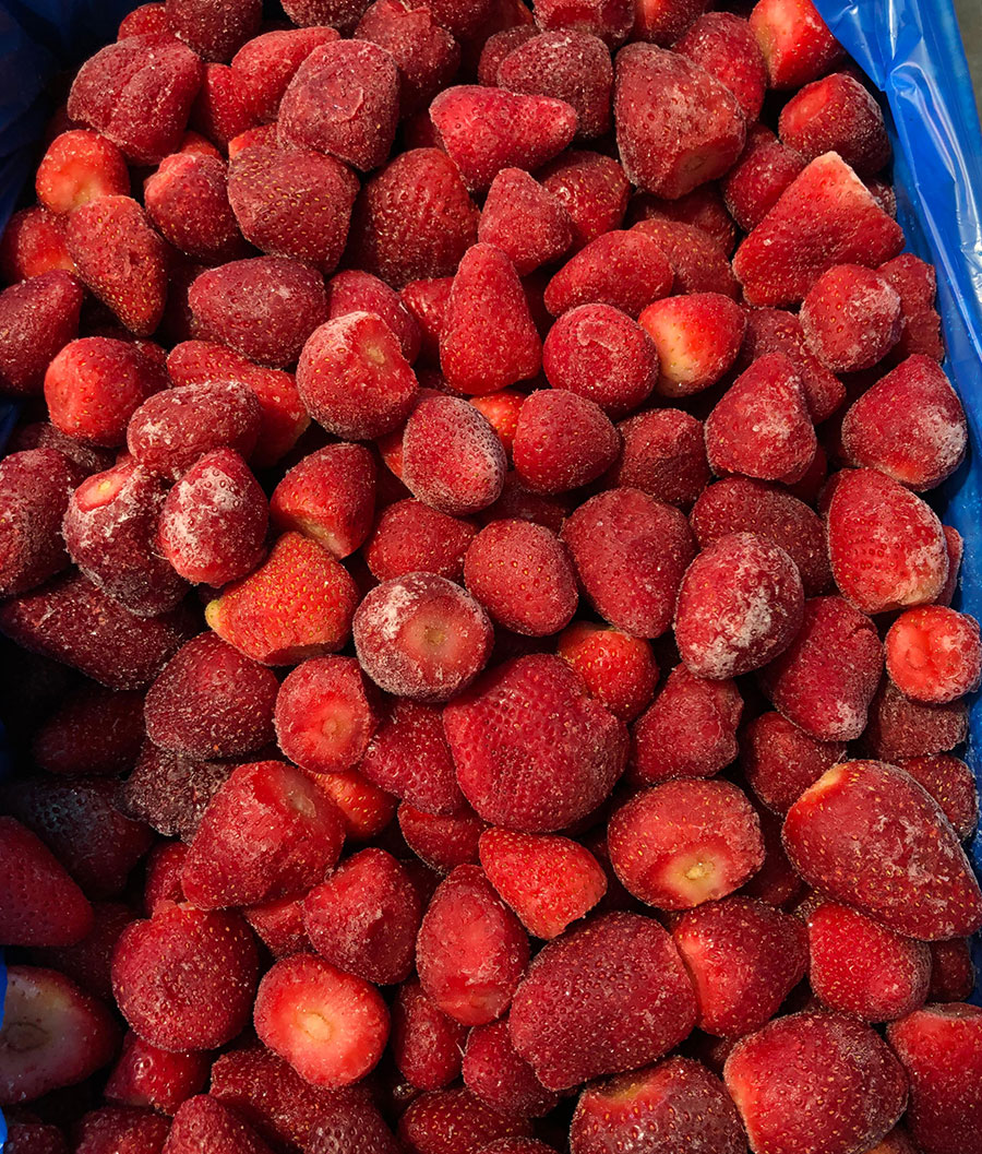 Frozen Strawberries
